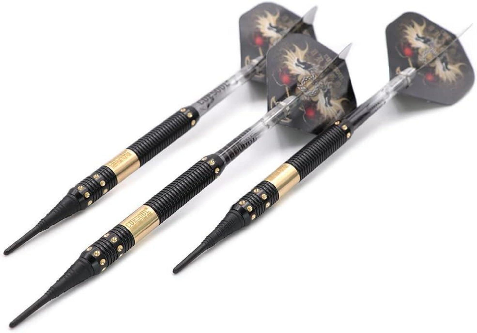 Dragon Deluxe Soft Dartpfeile Set - 16g Brass Barrels, PC