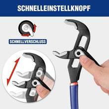 WORKPRO Wasserpumpenzange Set 200mm und