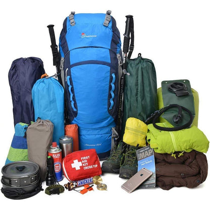 MOUNTAINTOP Trekkingrucksack 80L Damen Herren Outdoor