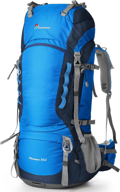 Trekkingrucksack 80L Wanderrucksack Regenschutz Outdoor Camping