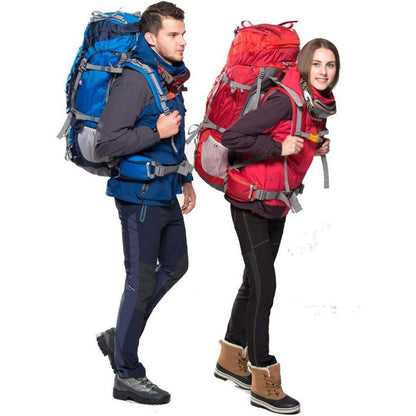 Trekkingrucksack 80L Wanderrucksack Herren Damen Outdoor