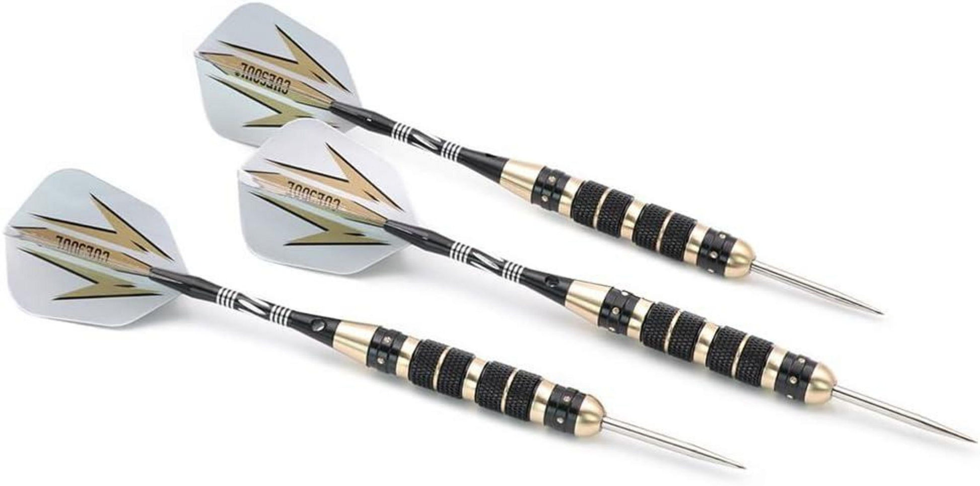 CUESOUL Steel Dartpfeile 20/23/26g Schwarz beschichtet Messing ARCH-F1201