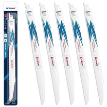 Säbelsägeblätter 300mm Bi-Metall für Holz Metall Demolition 10TPI 5 Stk