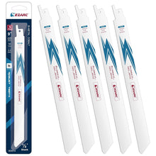 EZARC Bi-Metall Säbelsägeblätter 225mm 18TPI dünn-medium (5