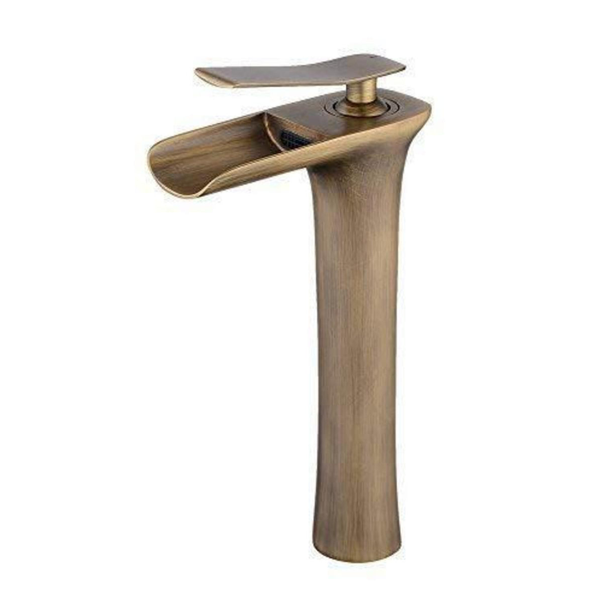 Wasserfall Wasserhahn Antik Bronze Messing Einhebelarmatur
