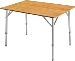 Faltbarer Campingtisch aus Bambus mit