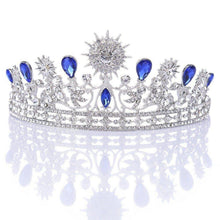 Strass Diadem Hochzeit Krone Tiara Braut Haarreifen