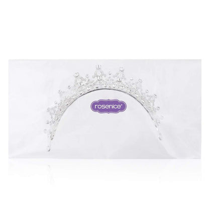 Elegante ROSENICE Strass Diadem Hochzeit Tiara Braut Haarreifen