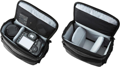 Kameratasche DSLR SLR Fototasche mit Zubehör und Regenschutzhülle