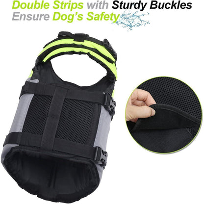 Schwimmweste für Hunde mit