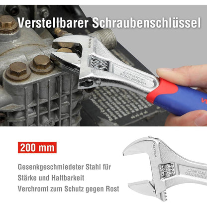 WORKPRO Zangen Set 5-teilig Chrom-Vanadium-Stahl