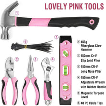WORKPRO Pink Werkzeugset 103-teilig mit Tasche - Ideal für