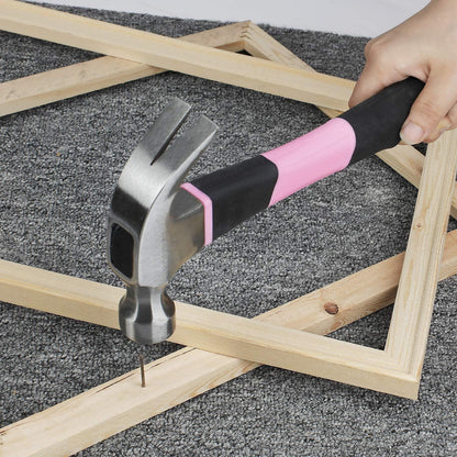 WORKPRO 103-teiliges Werkzeugset in Rosa mit Tasche - Ideal für DIY und Reparaturarbeiten