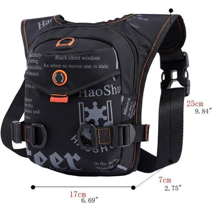 Outdoor Motorrad Drop Bein Tasche – Taktische Hüfttasche für Radfahren & Wandern