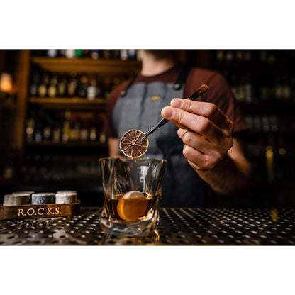 Handgefertigte Premium Whiskey Steine aus Granit 6 Stück