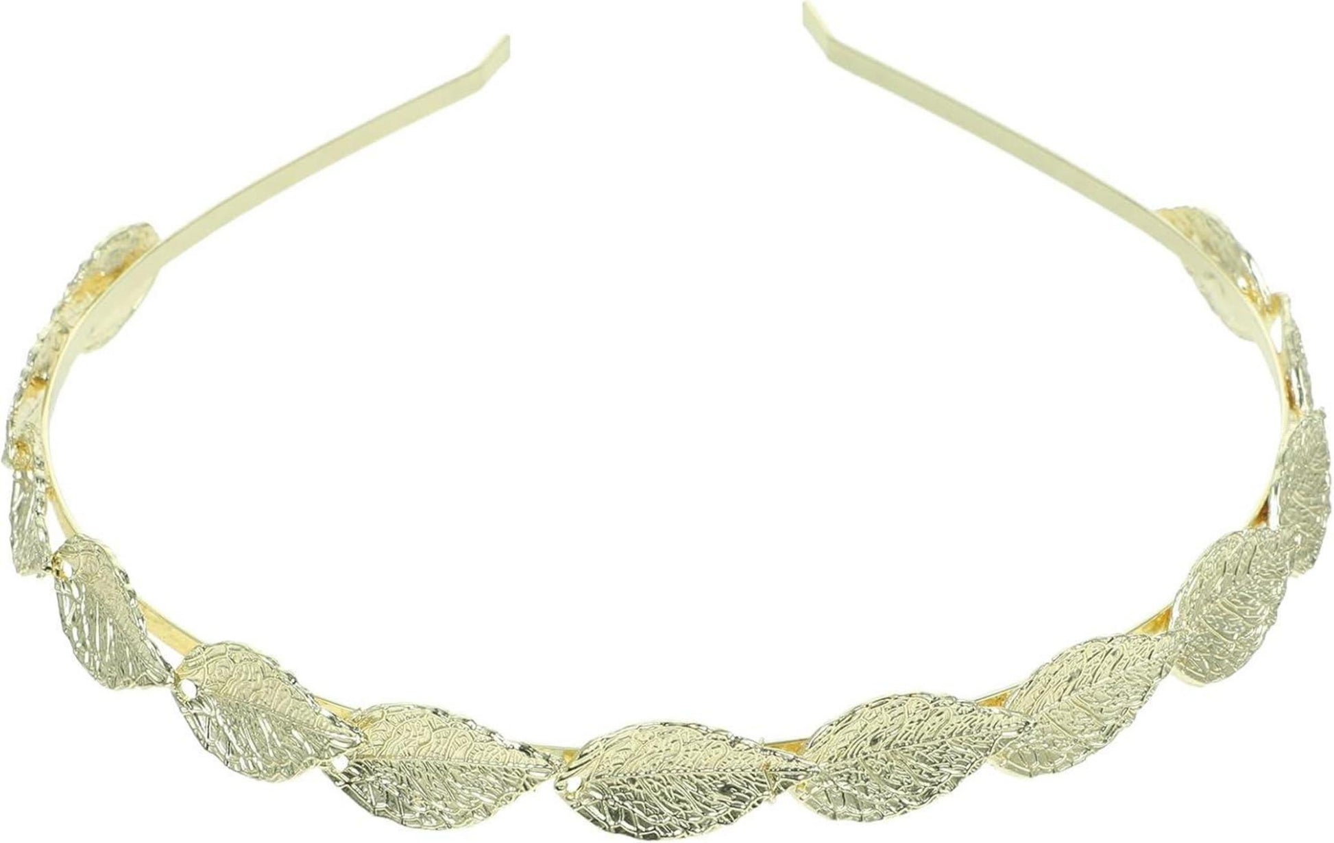 Goldenes Blätter Haarband Haarreif Stirnband Braut Haarschmuck