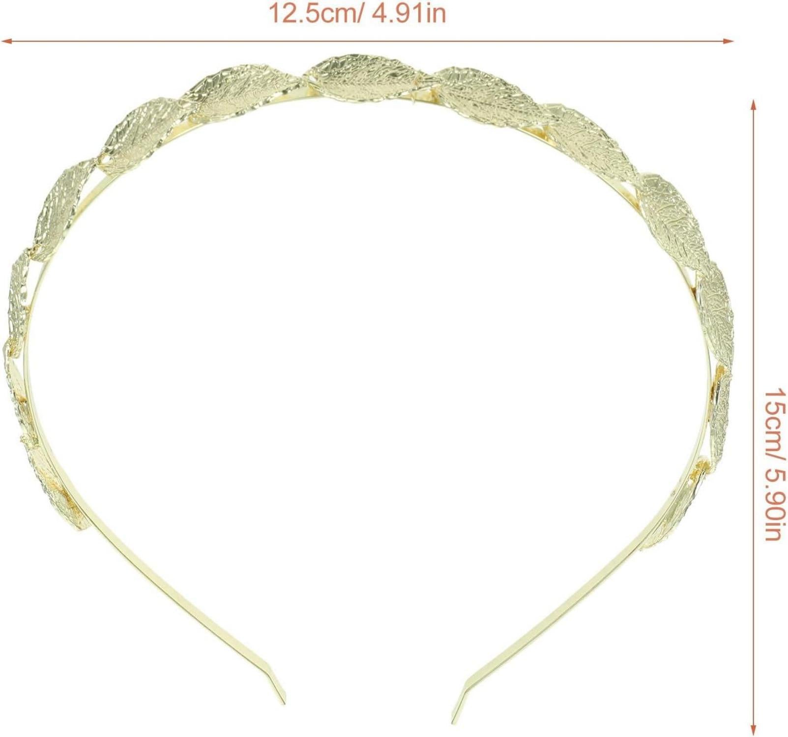 Haarband Goldene Blätter Stirnband Haarreif elegantes Design