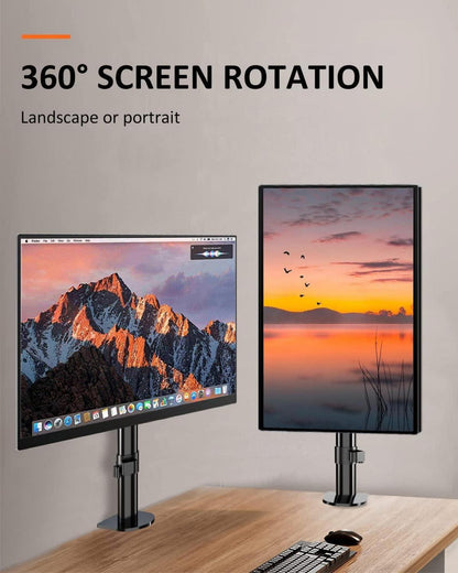 Monitor Halterung für 13-27 Zoll Bildschirme Neigbar Schwenkbar