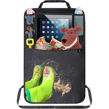 Rückenlehnenschutz Auto Kinder Organizer Wasserdicht Schwarz