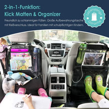 Rückenlehnenschutz Auto Kinder Organizer Wasserdicht Schwarz