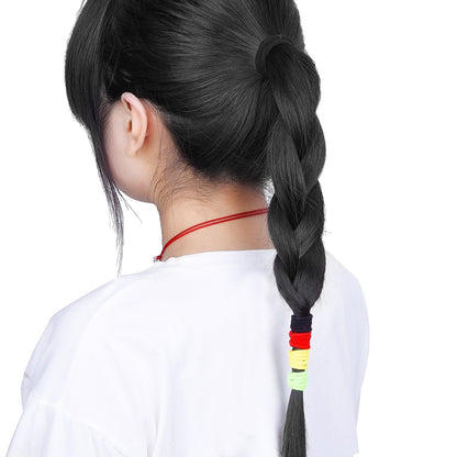 69er Pack 3mm mehrfarbige Haarbänder elastisch weich - metallfrei
