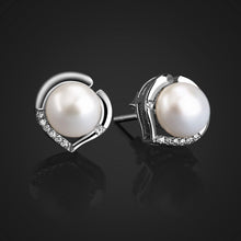 B.Catcher Perlen Ohrringe Damen 925 Sterling Silber