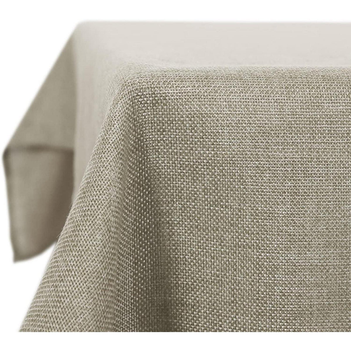 Leinenoptik Tischdecke Outdoor 300x150 cm – Wasserabweisend & Abwaschbar