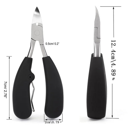 Fußnagel Knipser Metall Nagelzange Für Dicke Eingewachsene Nägel - Präzisions Qualität