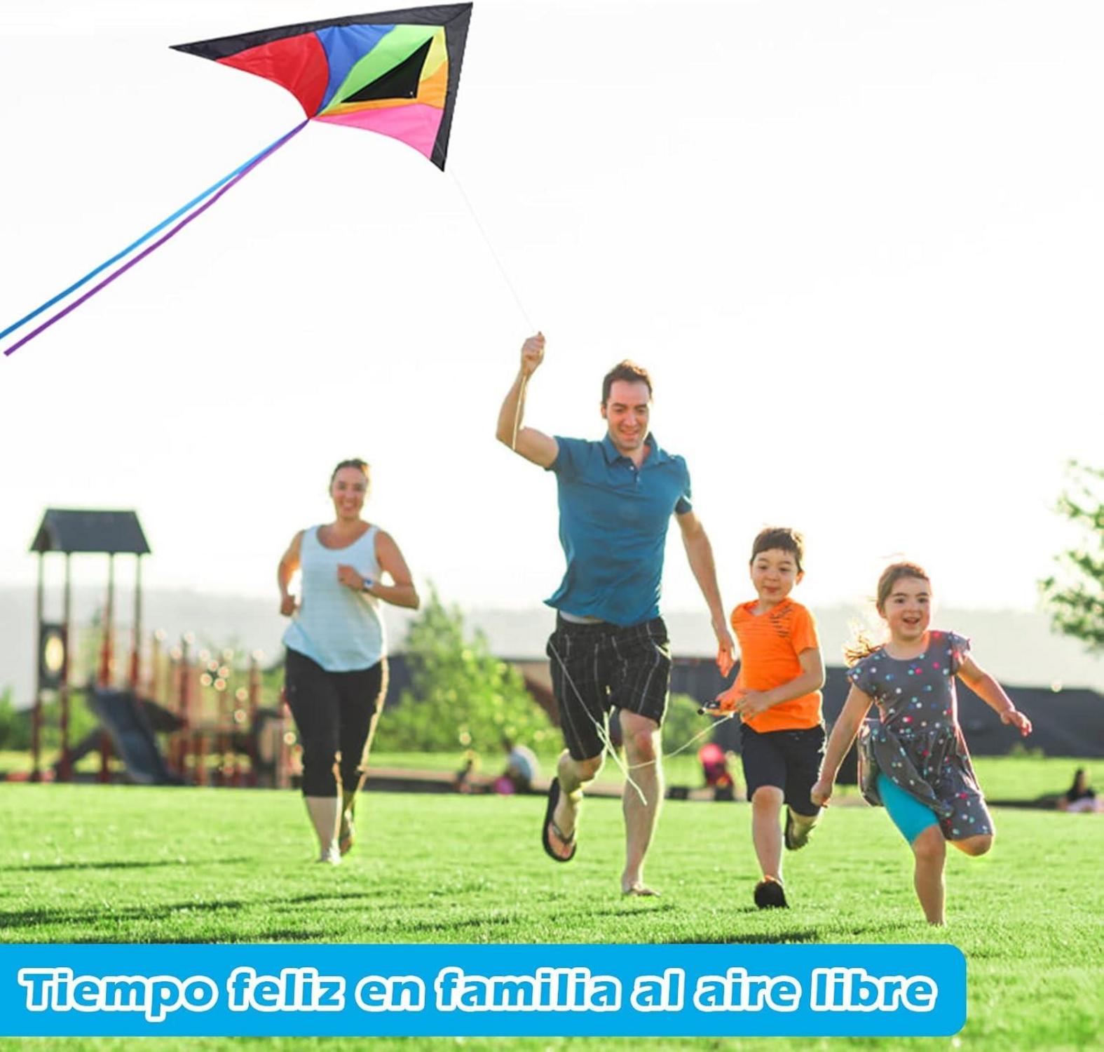 Anpro Große Kite für Kinder und Erwachsene - Leicht zu