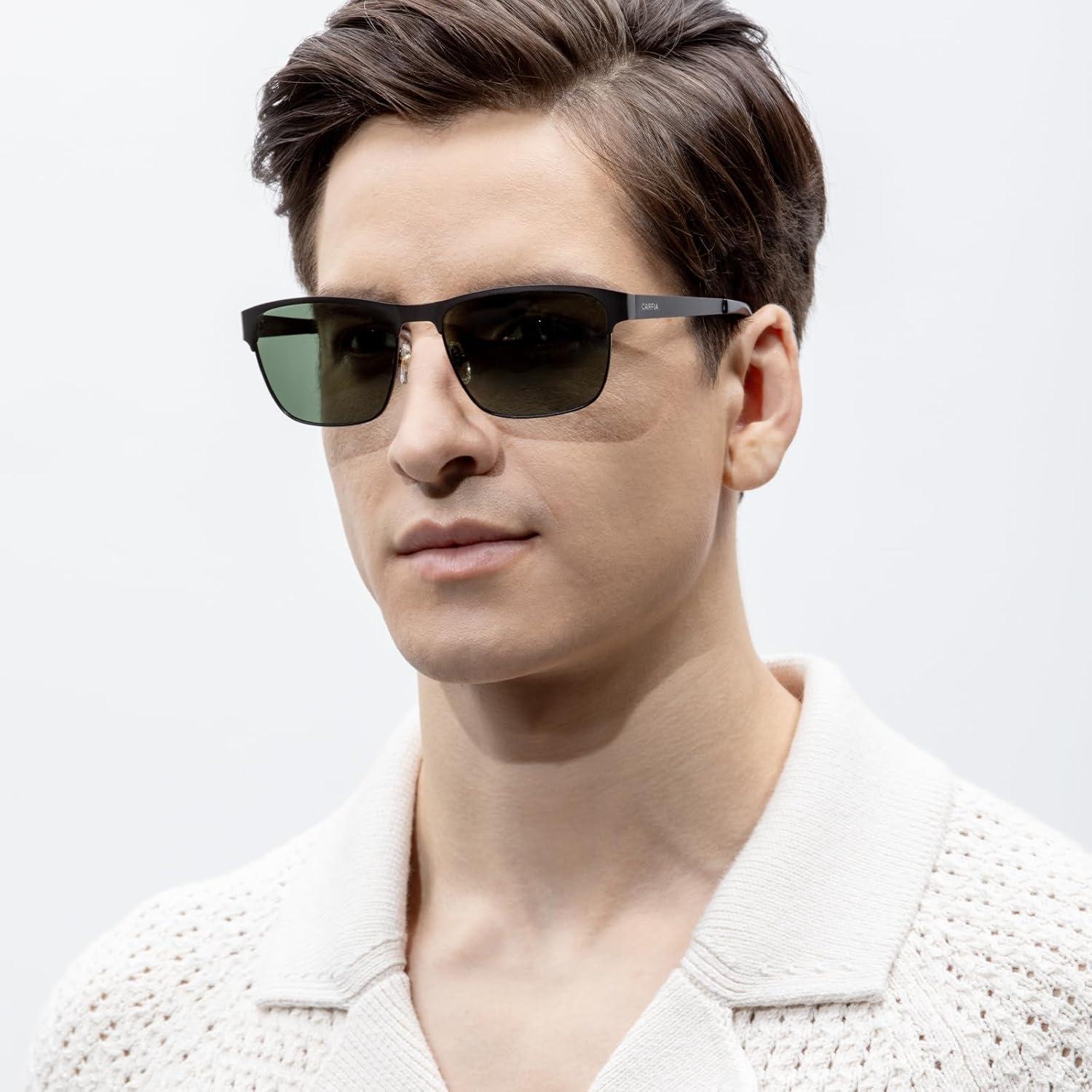 Herren Sonnenbrille Polarisierte Metallrahmen UV400