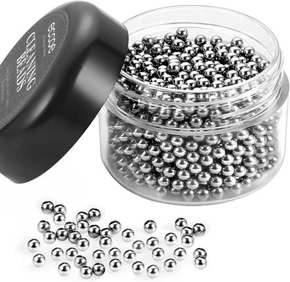 Edelstahl Reinigungskugeln für Flaschen Dekanter Vase