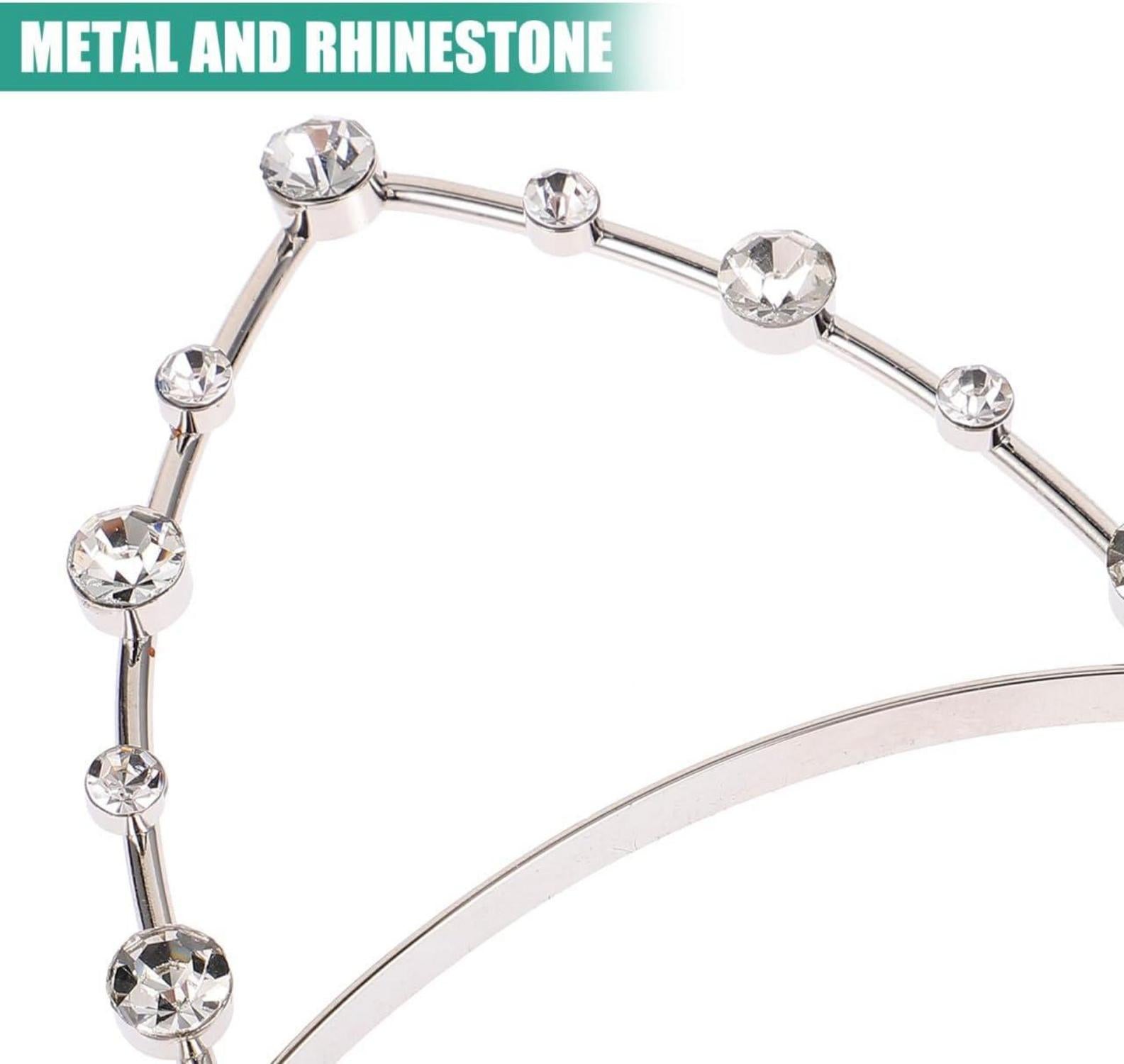 Stirnband mit Katzenohren Strass für Maskerade & Party