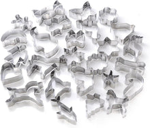Ausstechformen Set 26-teilig Edelstahl für Keks Plätzchen Weihnachten