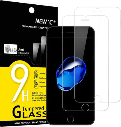 Panzer Schutz Glas für iPhone 7 Plus, iPhone 8 Plus, Schutzfolie