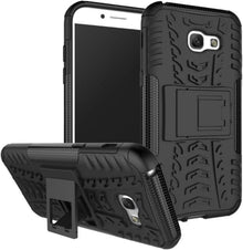 Samsung Galaxy A5 2017 Schutzhülle Schwarz Hybrid-Ständer