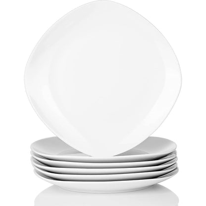 Porzellan Tellerset Elisa 6 TLG. 24,8cm Flache Speiseteller