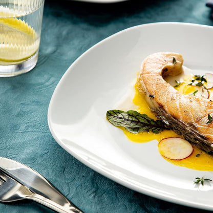 Porzellan Tellerset Elisa 6 TLG. 24,8cm Flache Speiseteller