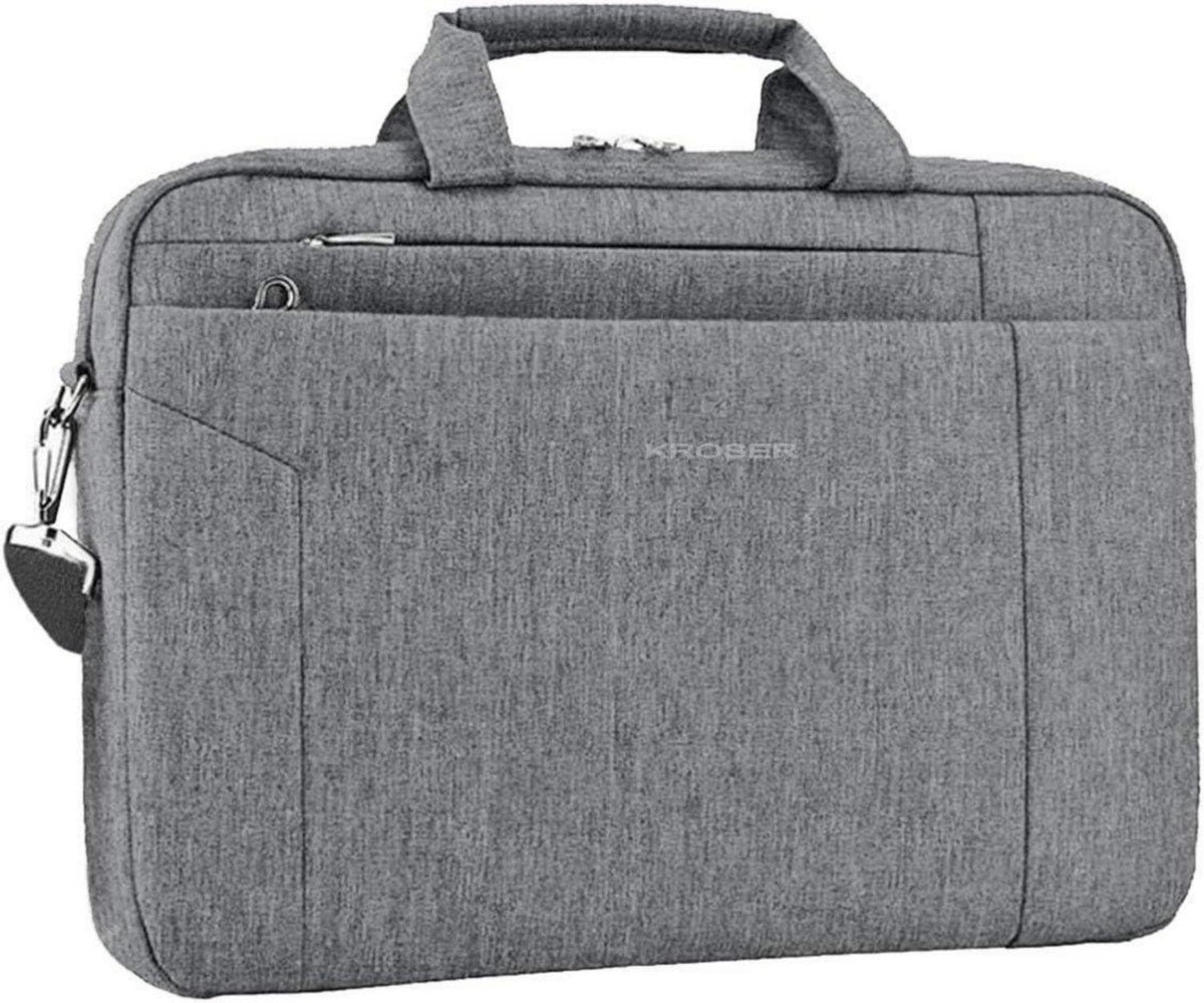 Große 15,6 Zoll Laptop Umhängetasche Wasserabweisend Canvas