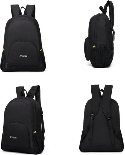 Leichter Faltbarer Rucksack 25L für Outdoor, Wandern, Reisen