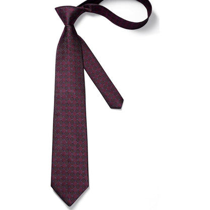 Extra Lange Check Krawatte Taschentuch Set Blau Herren