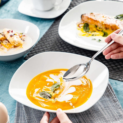 Porzellan Tafelservice Set 50-teilig MALACASA Elisa