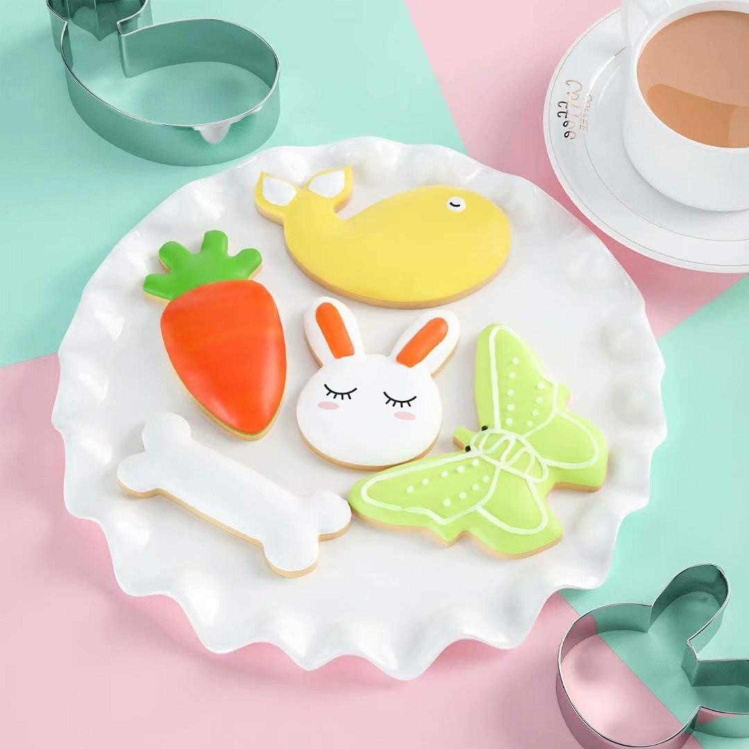 Ausstechformen Set 30-teilig Edelstahl für Keks Fondant Backen