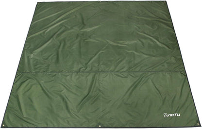 Wasserdichte Zeltplane Tarp Regenschutz Camping Strand Azarxis