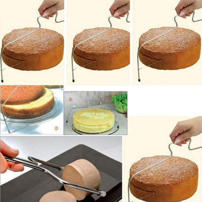 Professionelles Kuchenheber Set mit Streichpalette & Tortenbodenteiler