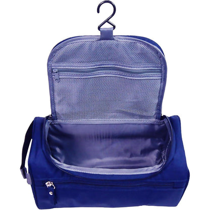 Kulturtasche zum Aufhängen, wasserfestes Nylon, Dunkel Blau