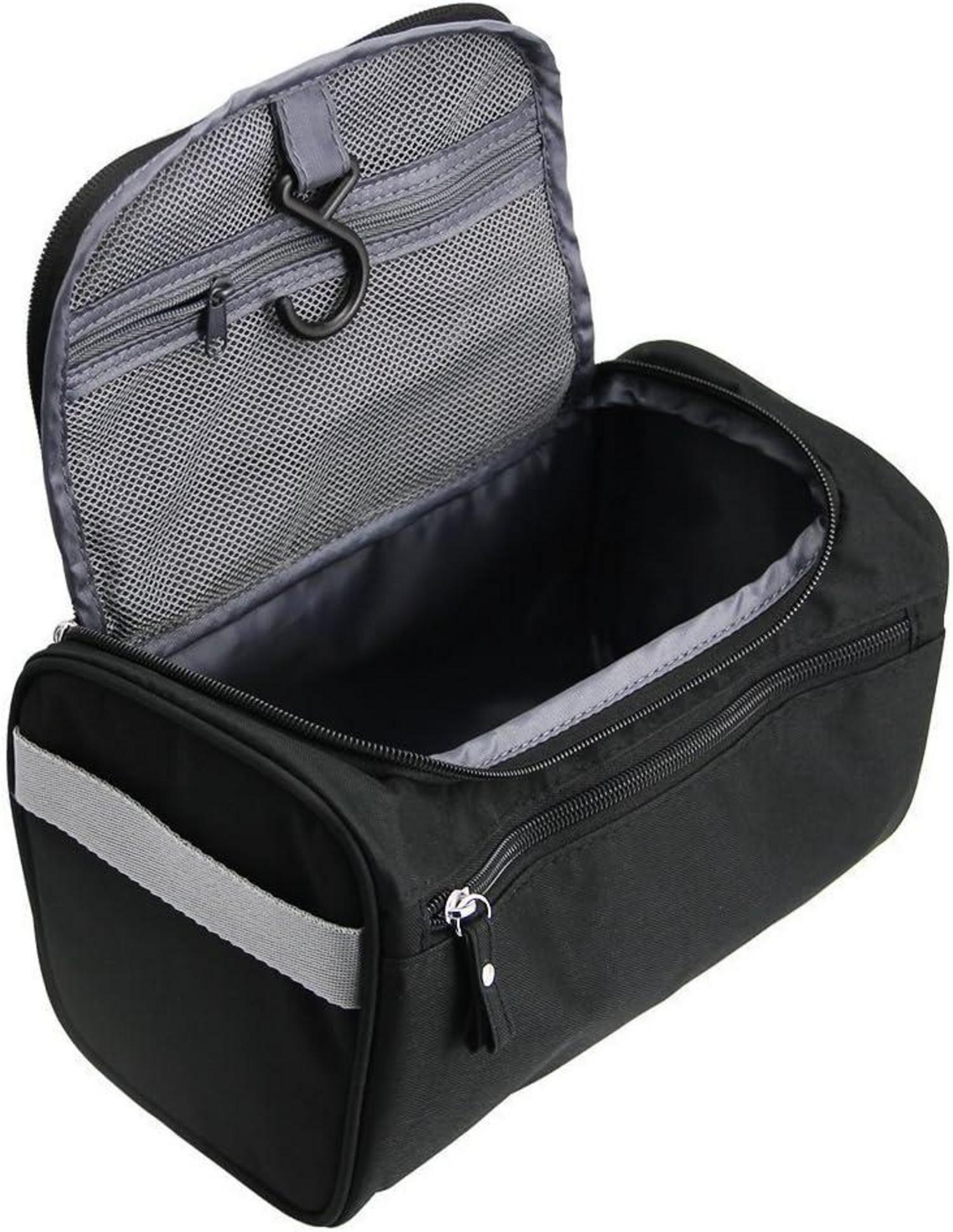 Kulturbeutel Reise Kulturtasche Aufhängen Kosmetiktasche Schwarz