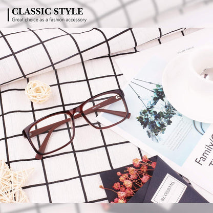 UV400 Nerdbrille Unisex Inkl. Tasche und Reinigungstuch