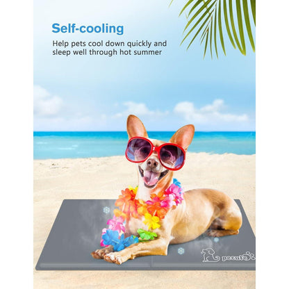 Kühlmatte Hund 90x50cm Kühl Hundedecke kühlmatte katze