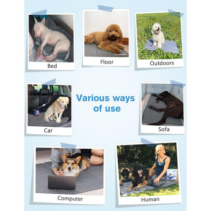 Kühlmatte Hund 90x50cm Kühl Hundedecke kühlmatte katze