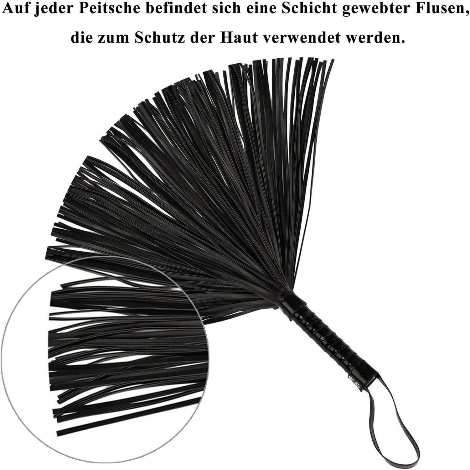 Proxoxo Flogger Erotik Leder Peitsche für SM Rollenspiel